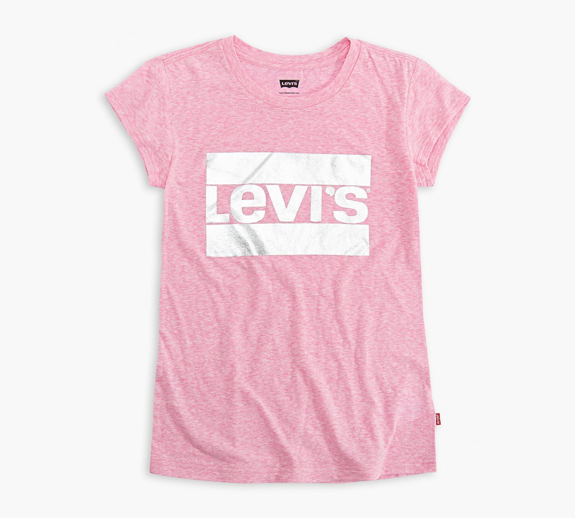 Little Girls 4-6x Sportswear Logo Tee Shirt 1