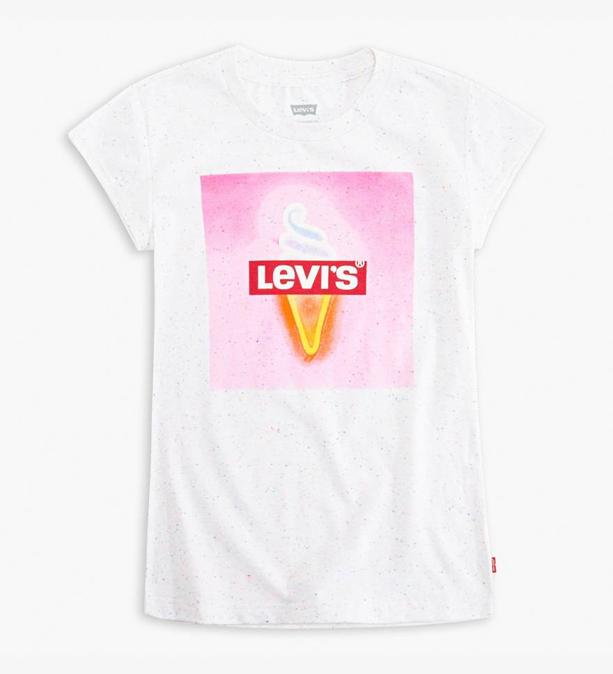 Little Girls 4-6x Ice Cream Graphic Tee Shirt 1