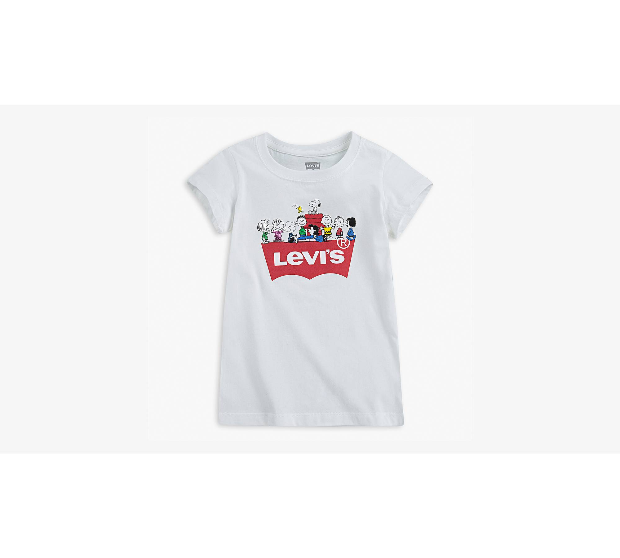 Little Girls 4-6x Levi's® x Peanuts Logo Tee Shirt 1