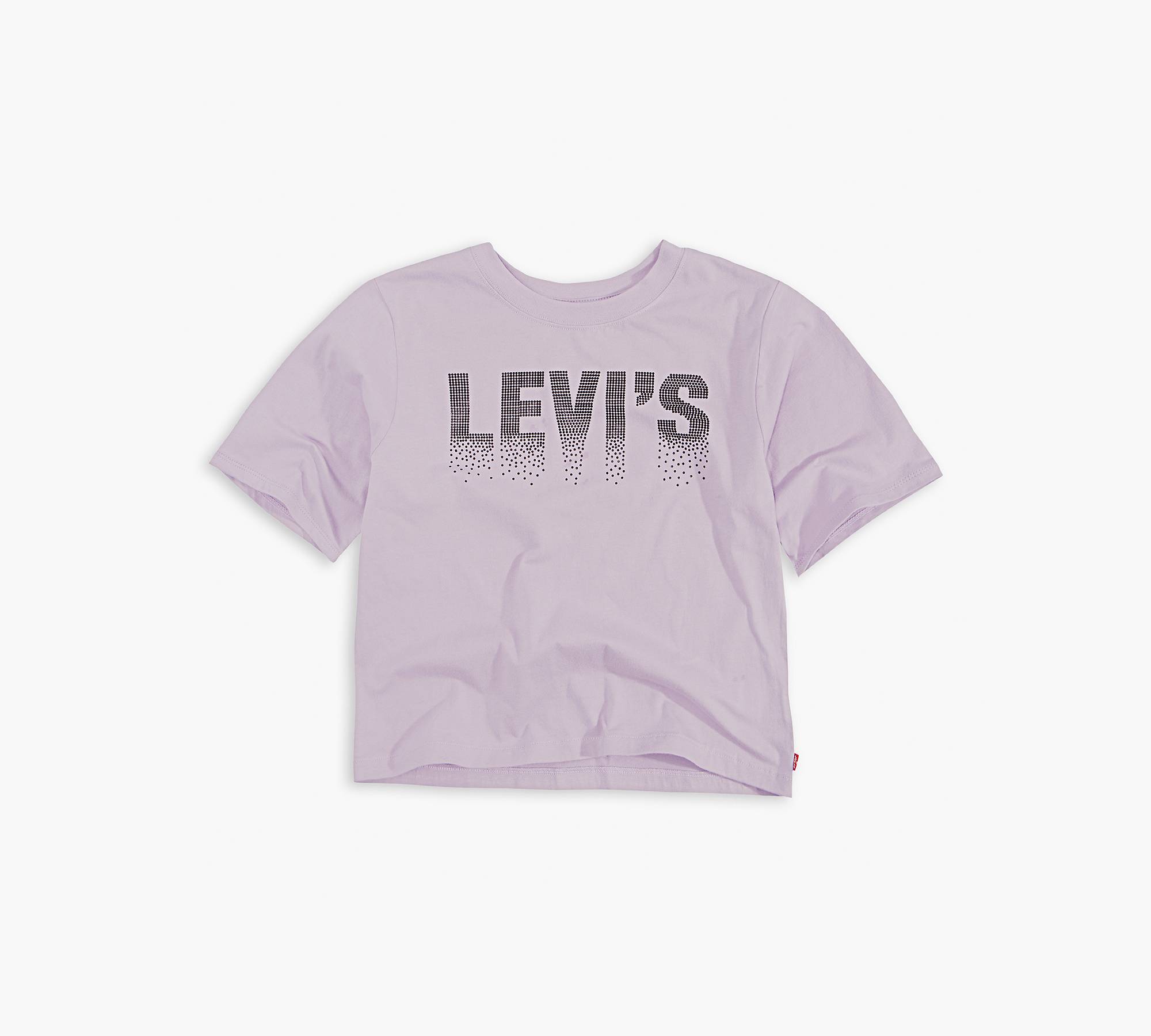 Big Girls Cropped Knit Top - Purple | Levi's® US