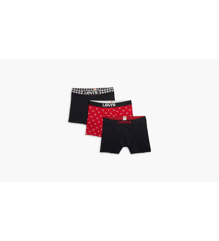 Levi's® 3-pack Boxer Briefs - Red