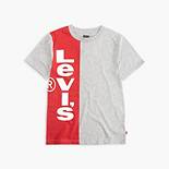 Little Boys 4-7x Vertical Logo Tee Shirt 1
