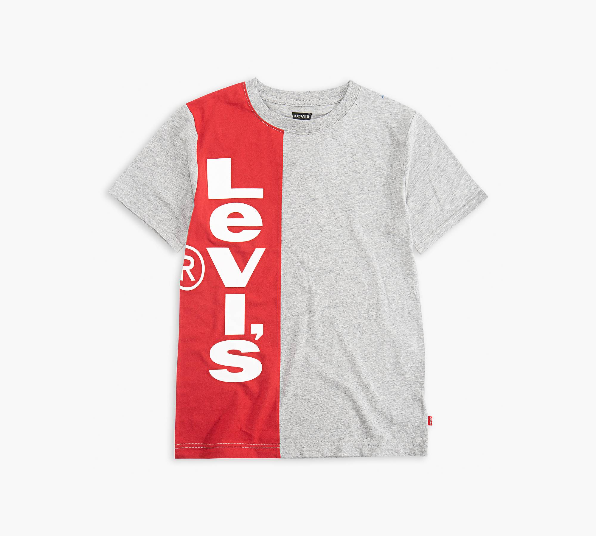Little Boys 4-7x Vertical Logo Tee Shirt 1