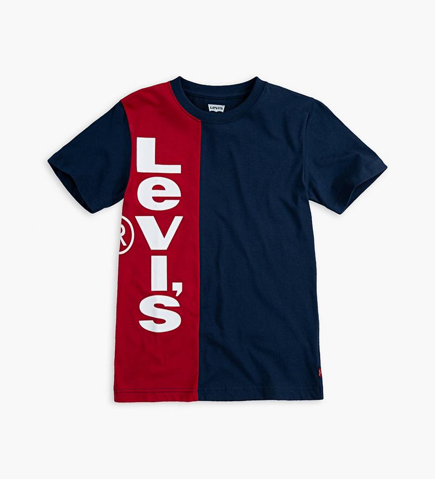 Big Boys Vertical Logo Tee Shirt 1