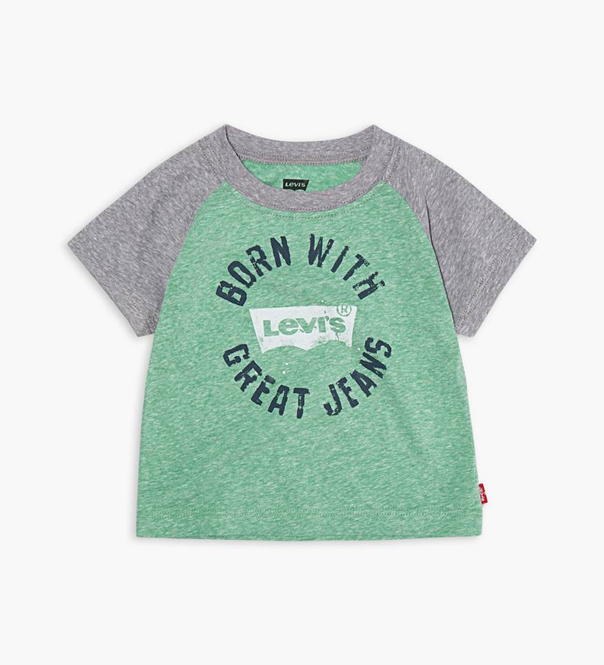 Baby Raglan Levi's® Logo Tee Shirt 1