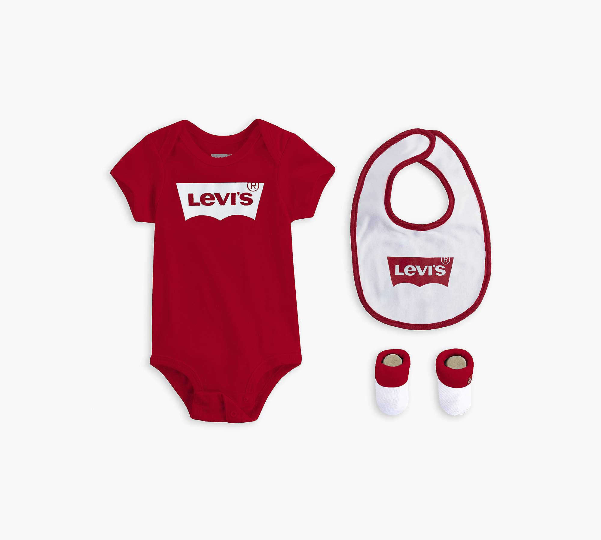 Baby Levi's® Logo Bodysuit Gift Set 1