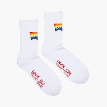Levi's® Pride Short Cut 2-Pack Socks 3
