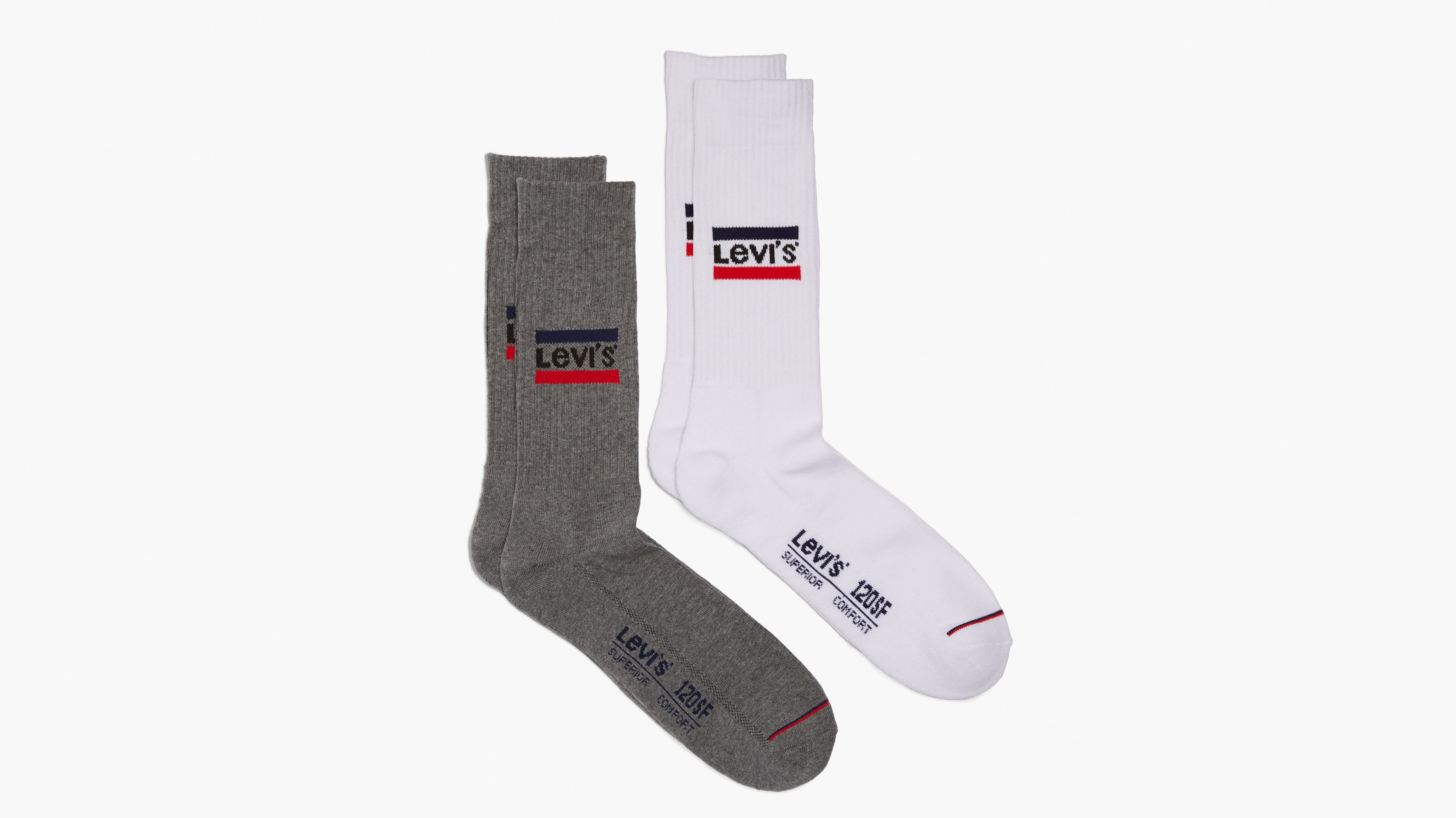 Levi’s® 2-Pack Logo Socks