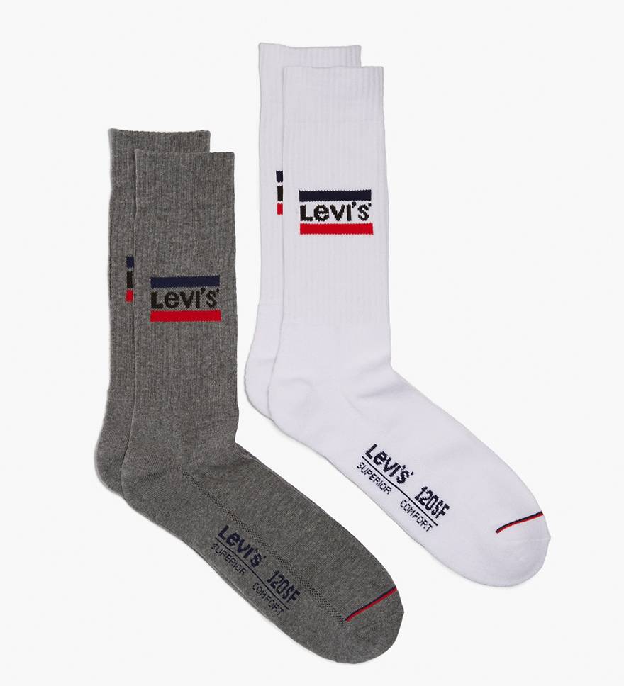 Levi’s® 2-Pack Logo Socks 1