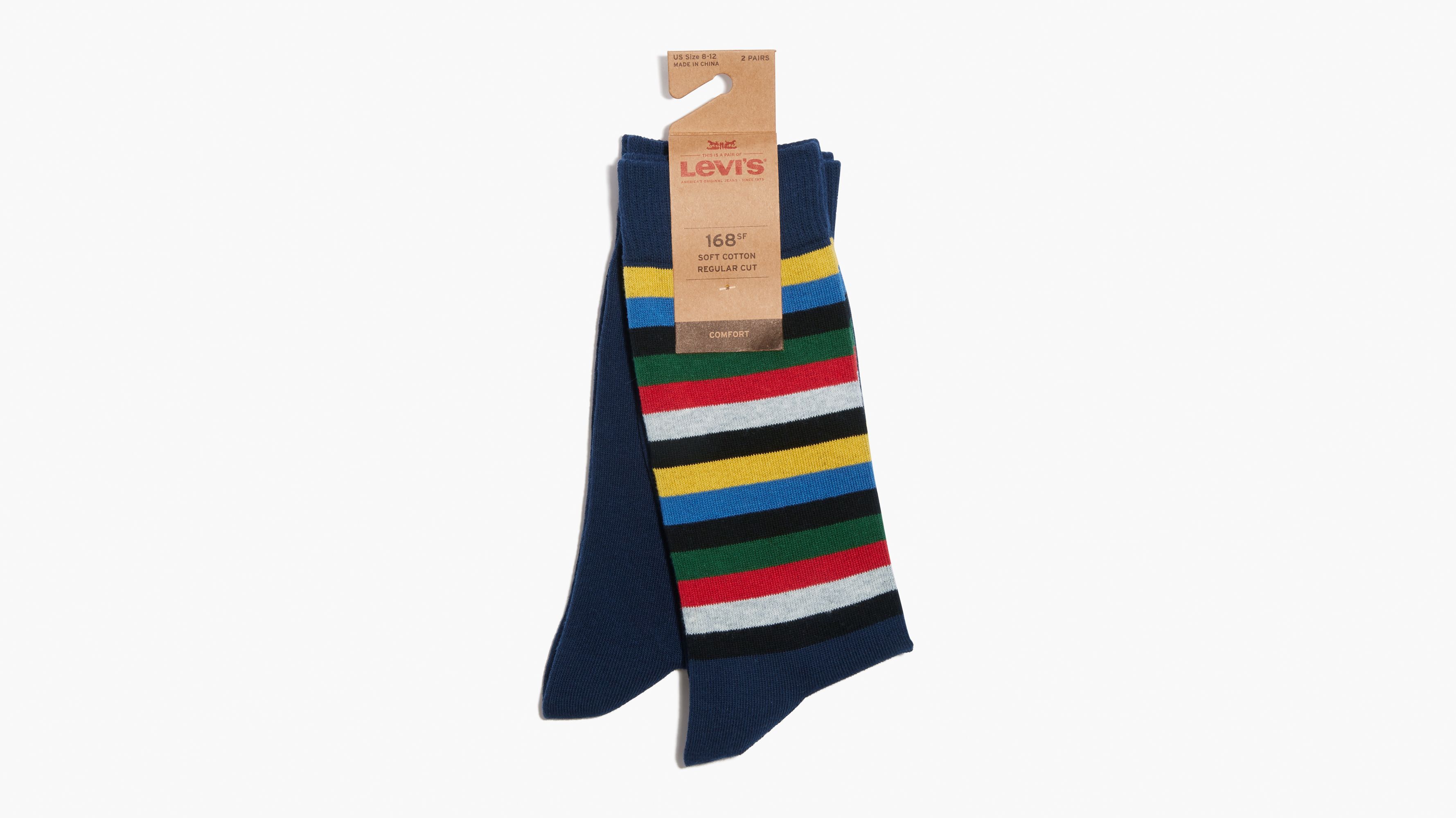 Levi's® Regular Cut Socks (2 Pack) 5