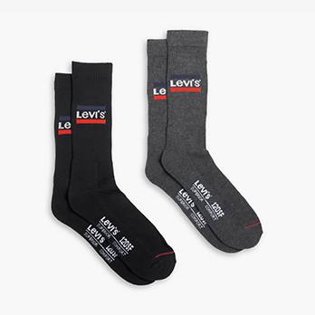 Levi's® 120 Series Regular Cut Socks (2 Pack) 1