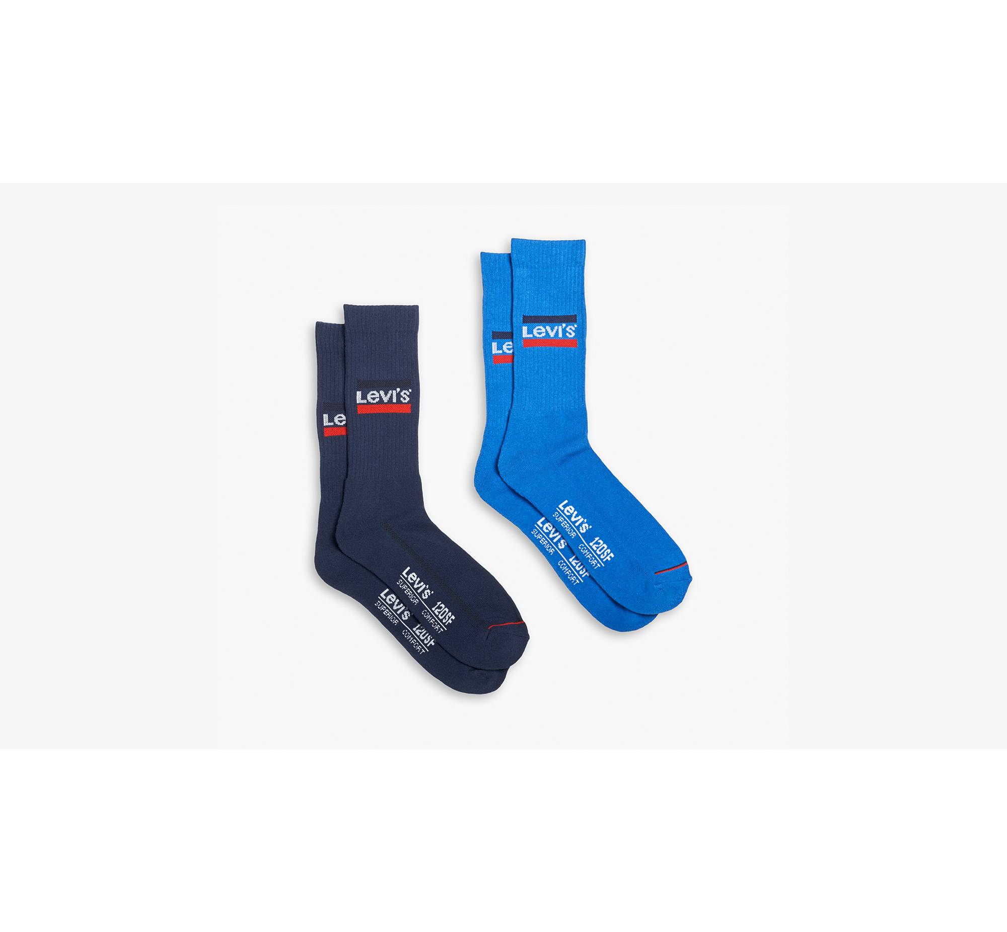 Levi's® Series Cut Socks (2 Pack)