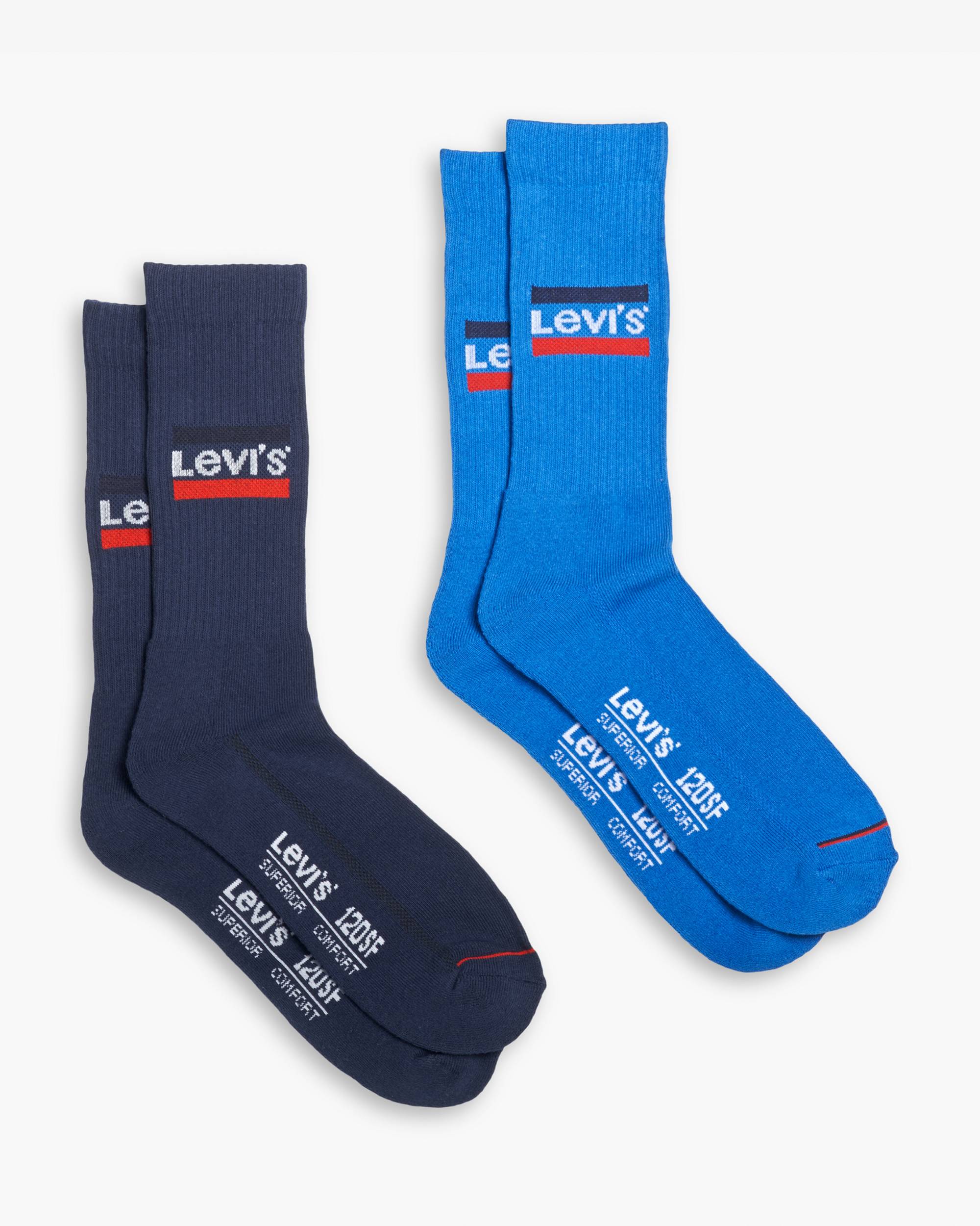 Levi's® 120 Series Regular Cut Socks (2 Pack) 1