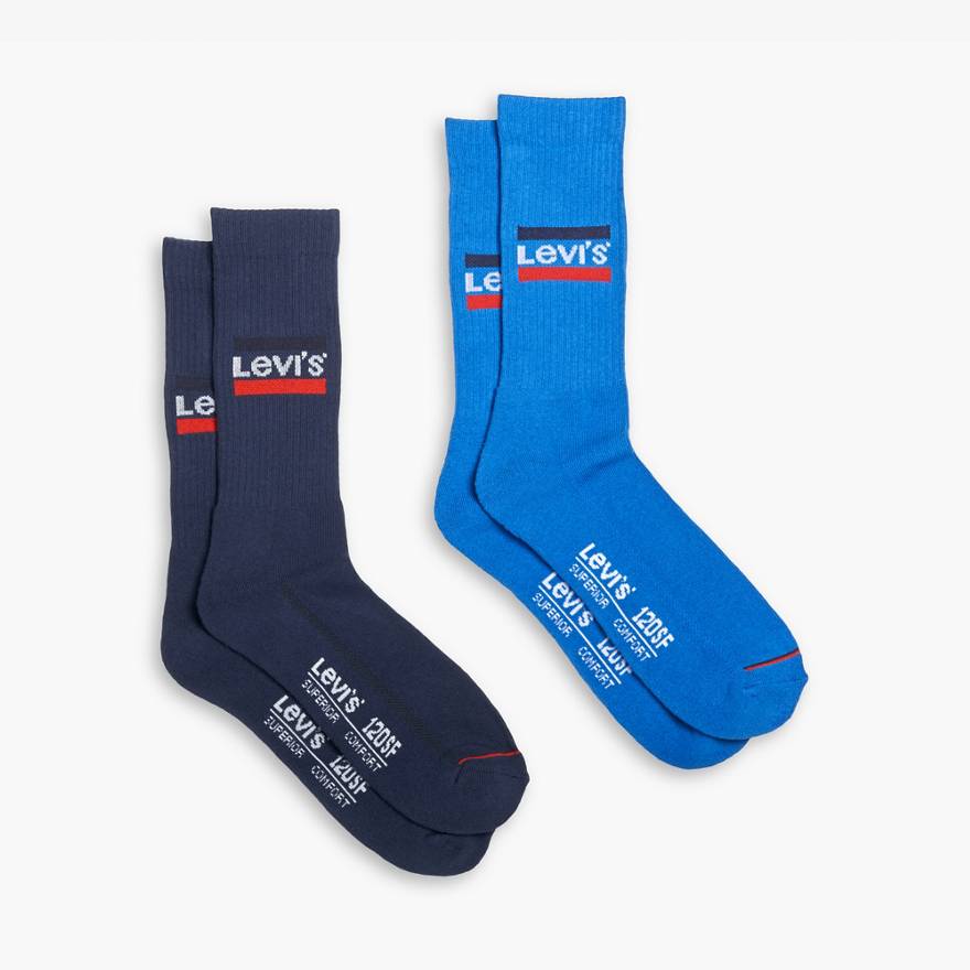 Levi's® 120 Series Regular Cut Socks (2 Pack) 1