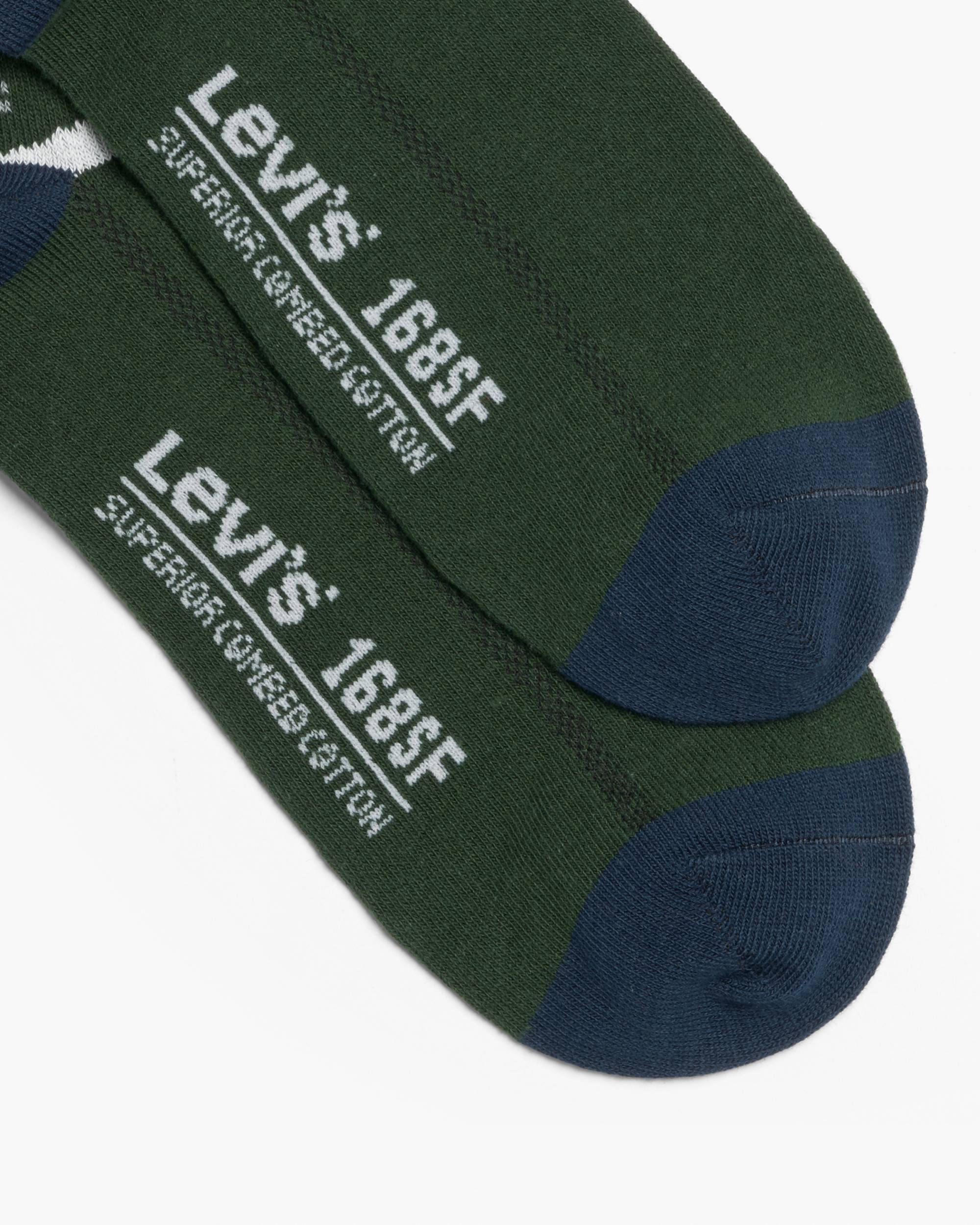 Levi's® Regular Cut Socks (4 Pack Gift Tin) 5