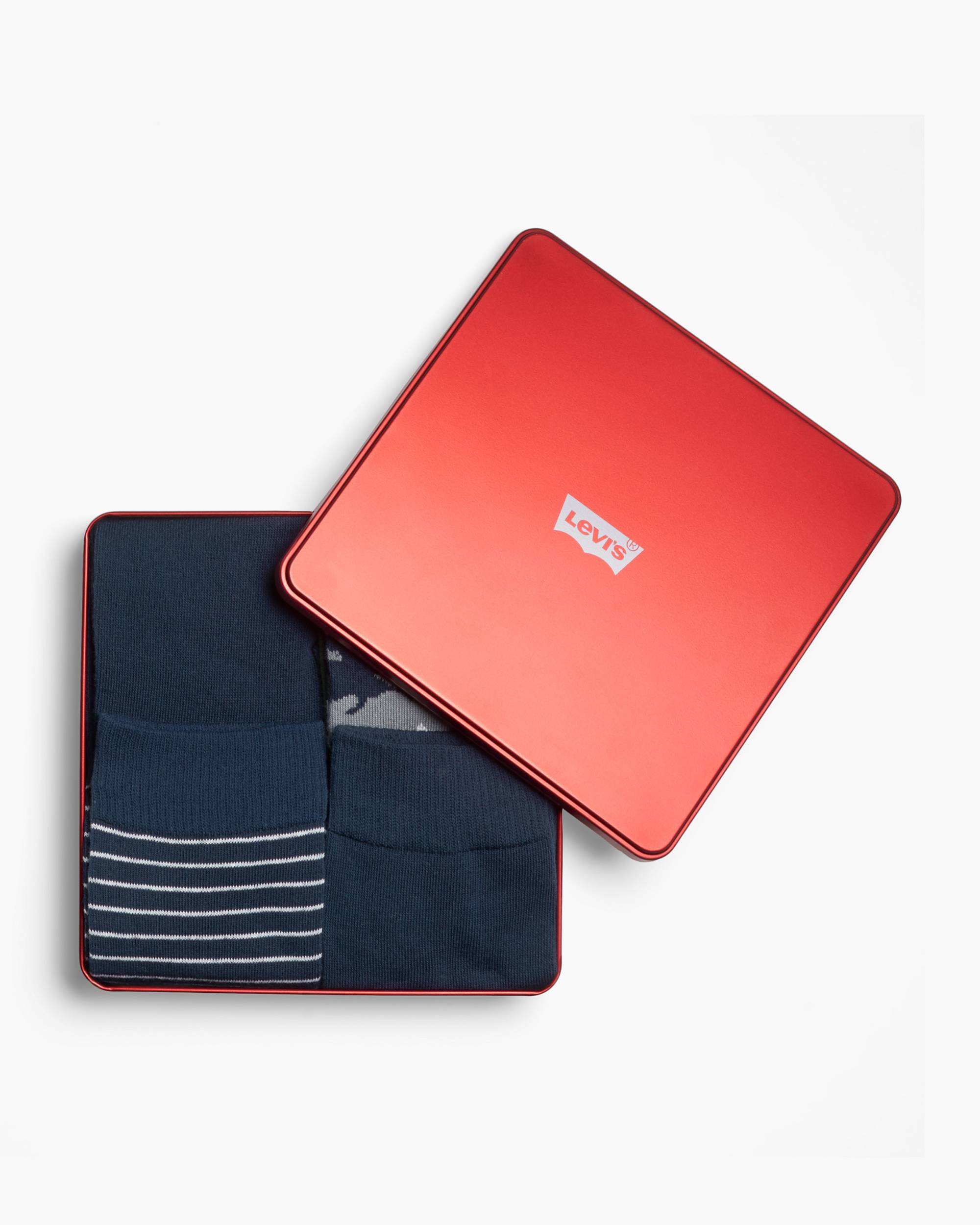 Levi's® Regular Cut Socks (4 Pack Gift Tin) 3
