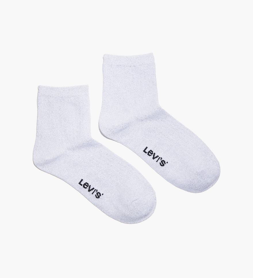 Lurex Sport Ankle Socks - Grey | Levi's® US