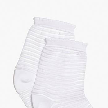 Short Sheer Stripe Sport Socks 3
