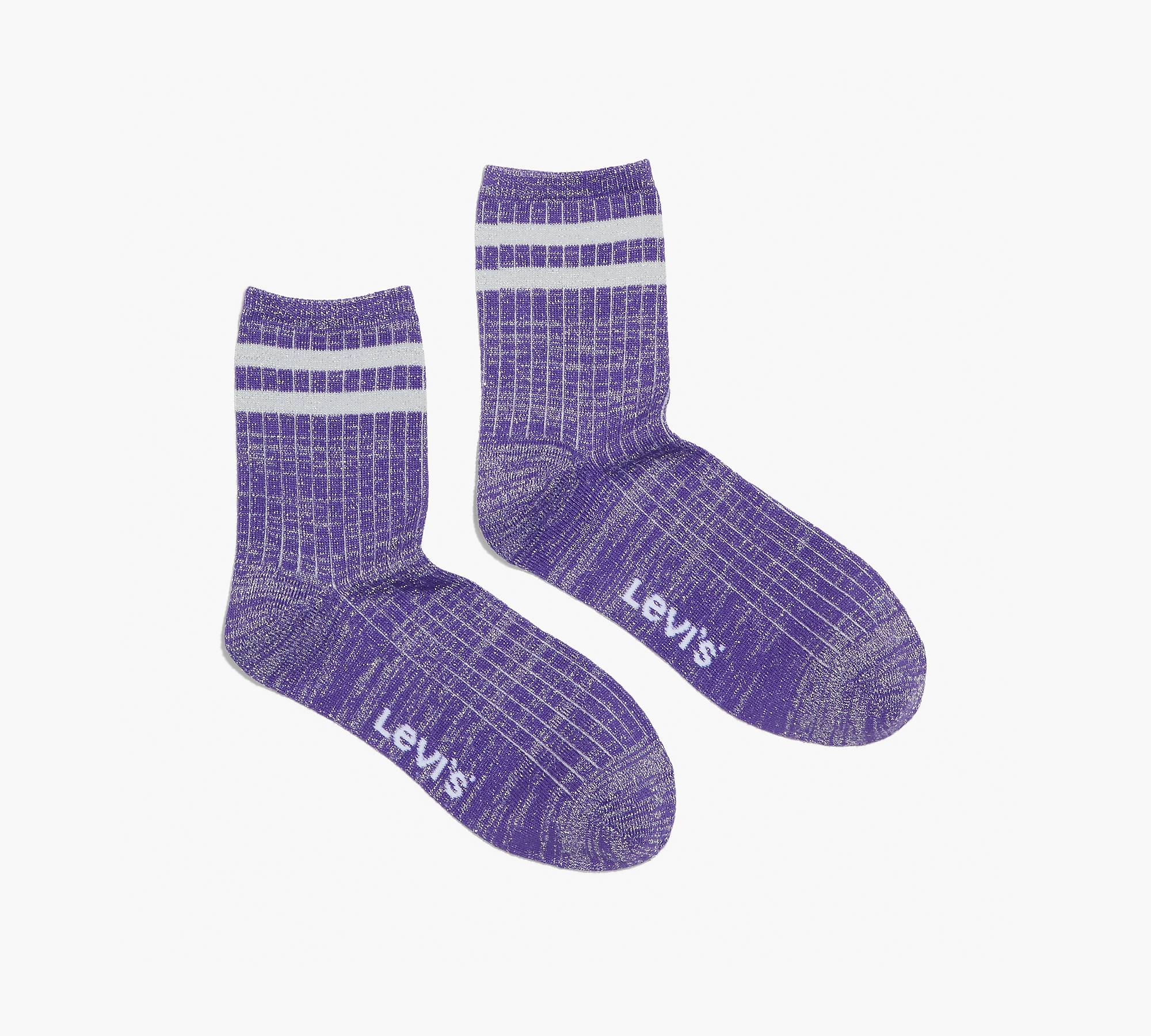 Short Lurex Socks - Purple | Levi's® US