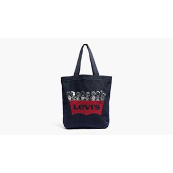Levi's® X Peanuts Tote Bag - Dark Wash | Levi's® US