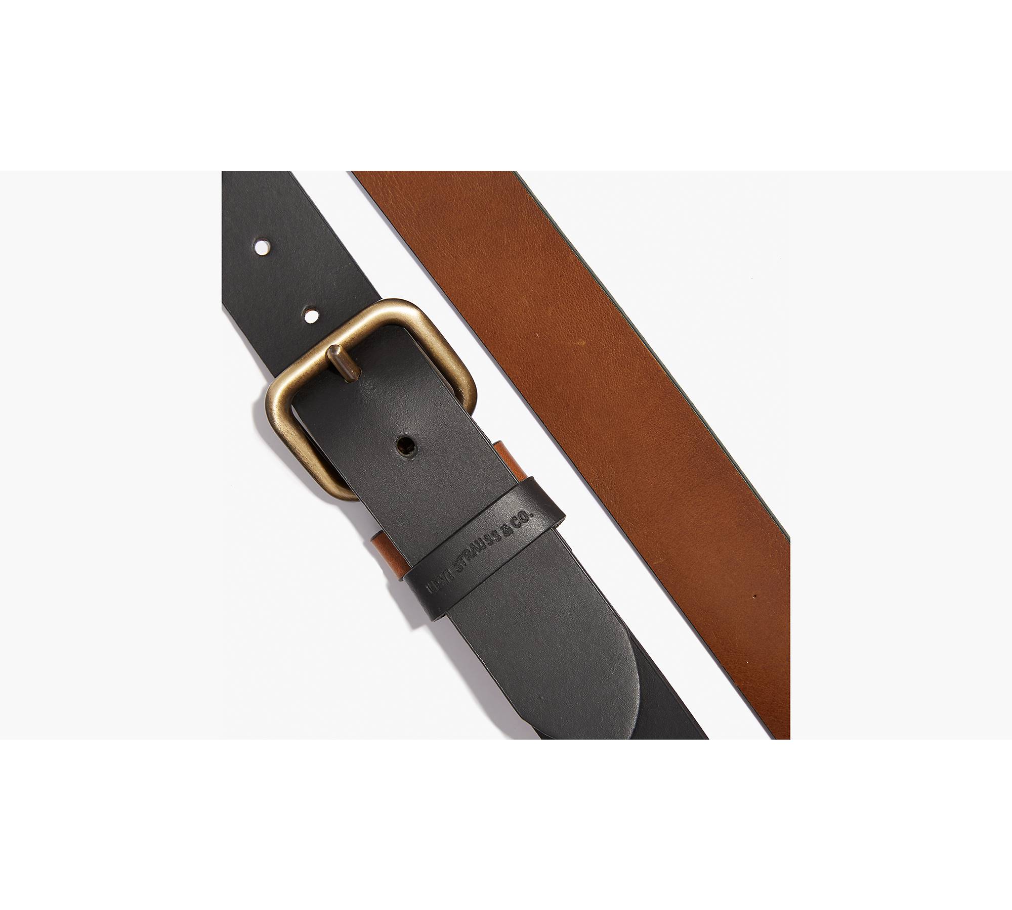 Push Prong Reversible Belt - Brown | Levi's® US