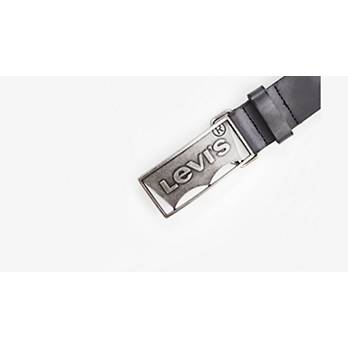 Levi's® Logo Plaque Belt - Black | US