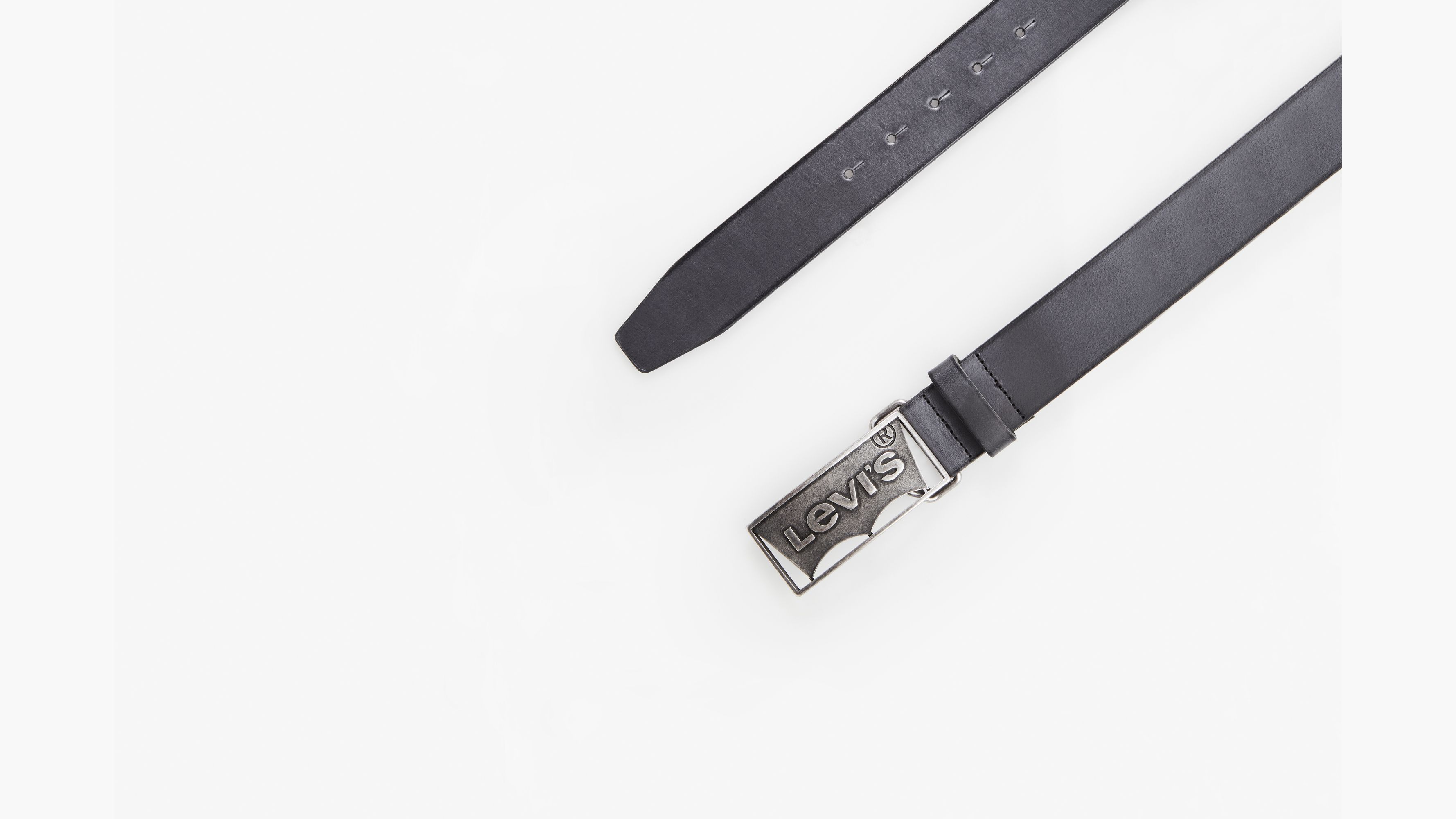 Versace - 3.5cm Logo-Print Textured-Leather Belt - Men - Black Versace