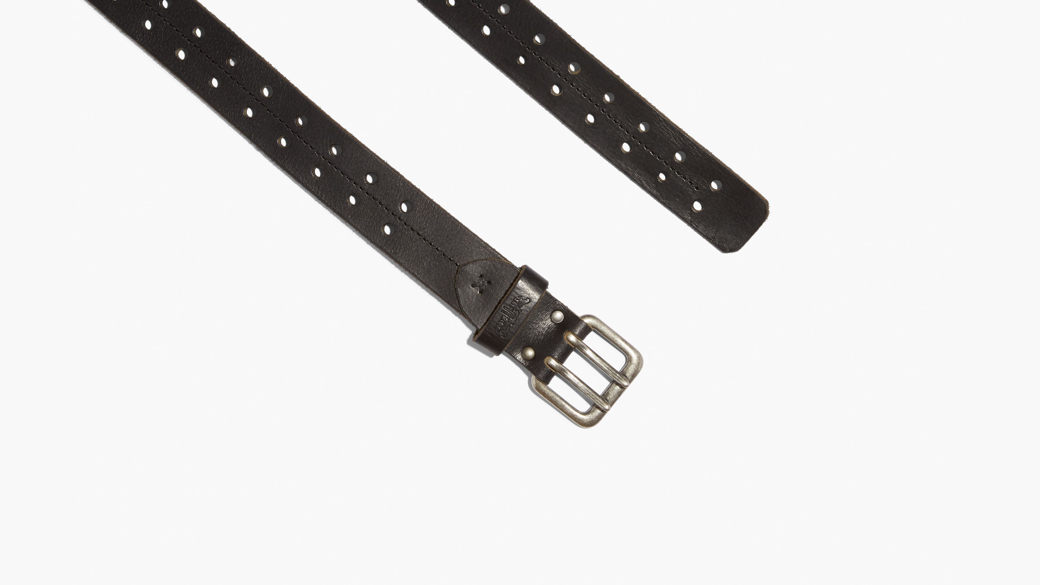 levi's men's double prong belt