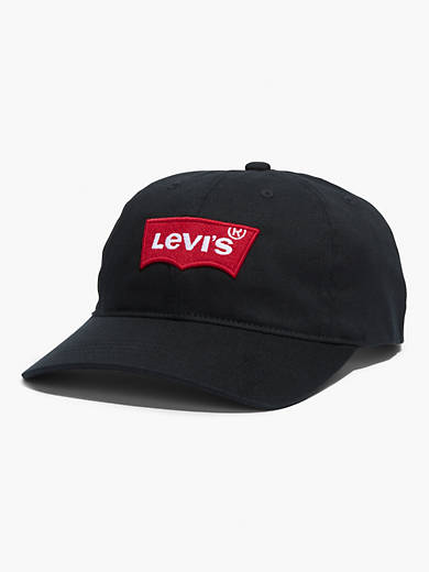 Levi\'s® Logo Flex Fit Hat - Black | Levi\'s® US