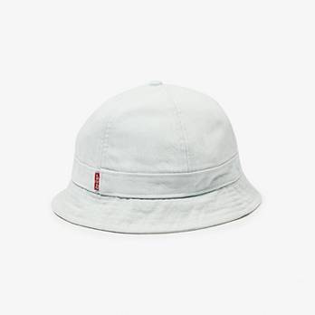 Washed Denim Bucket Hat 1