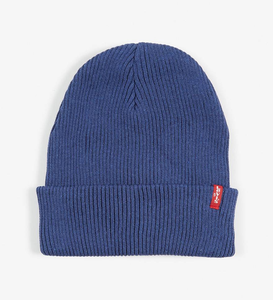 Cotton Ribbed Beanie 1