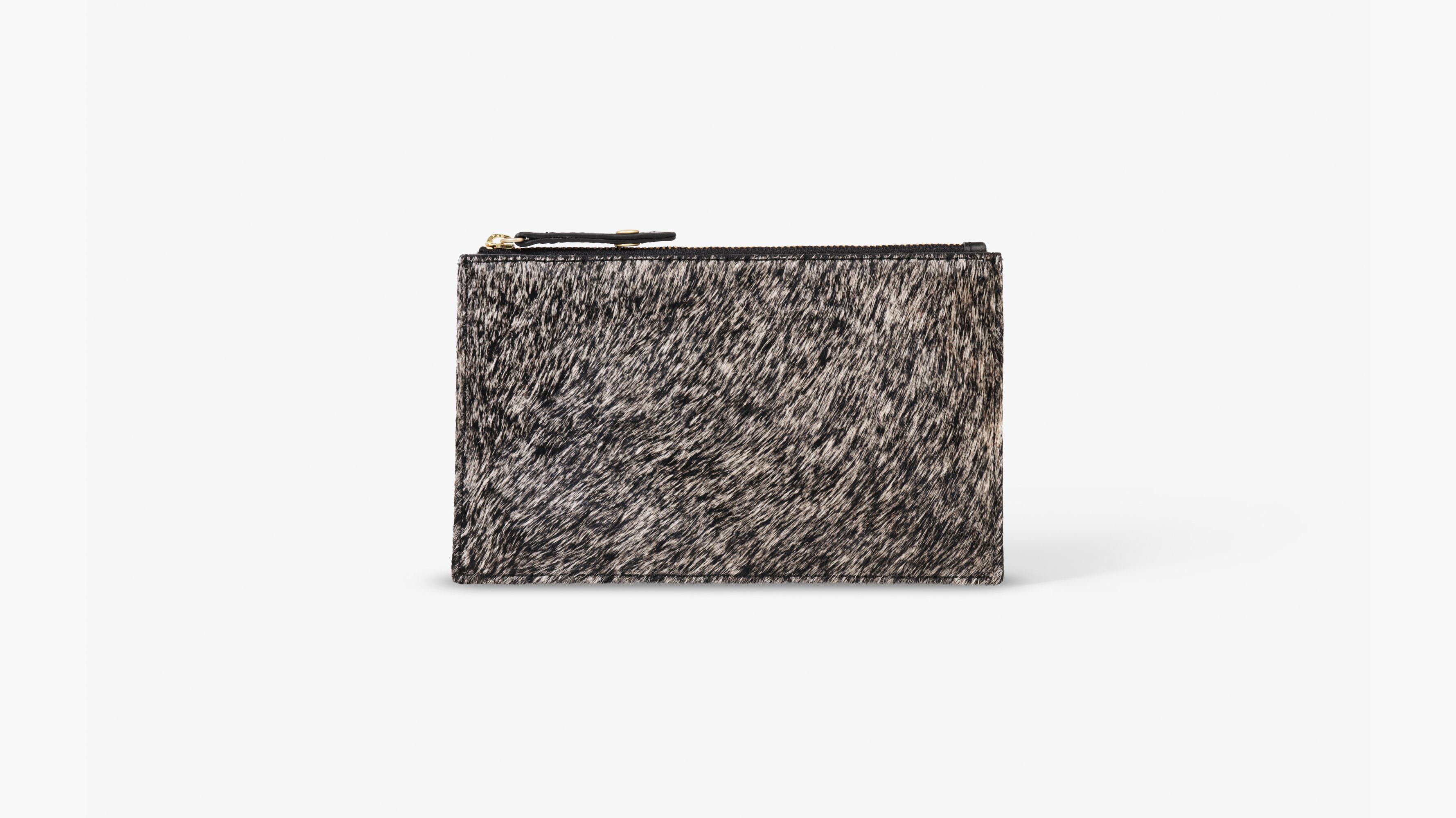 Calf Hair Mini Wallet Black Levi s US