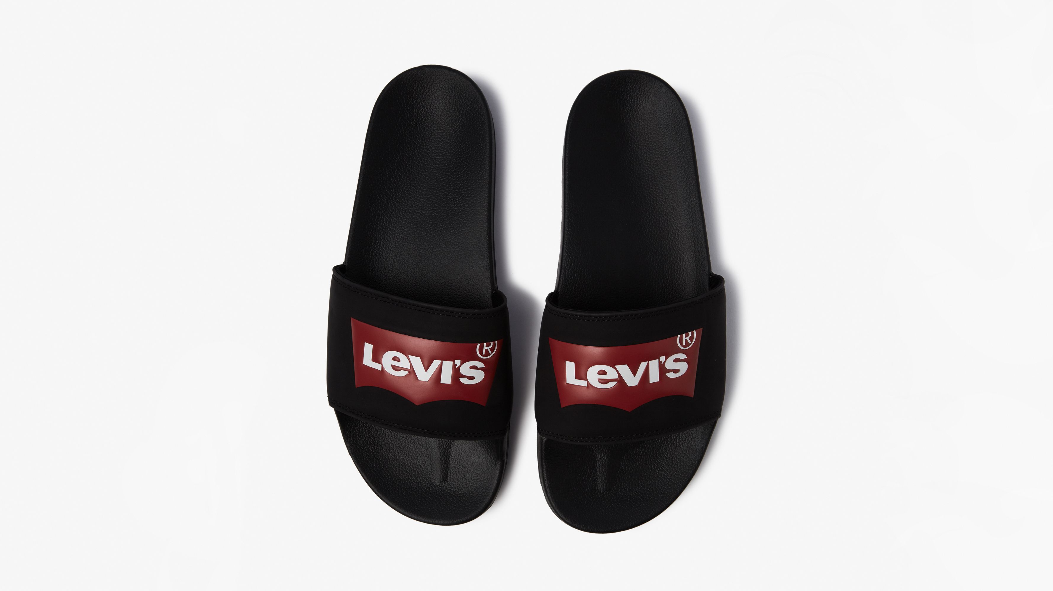 Levi's® Batwing Slide Sandal - Black | Levi's® BE