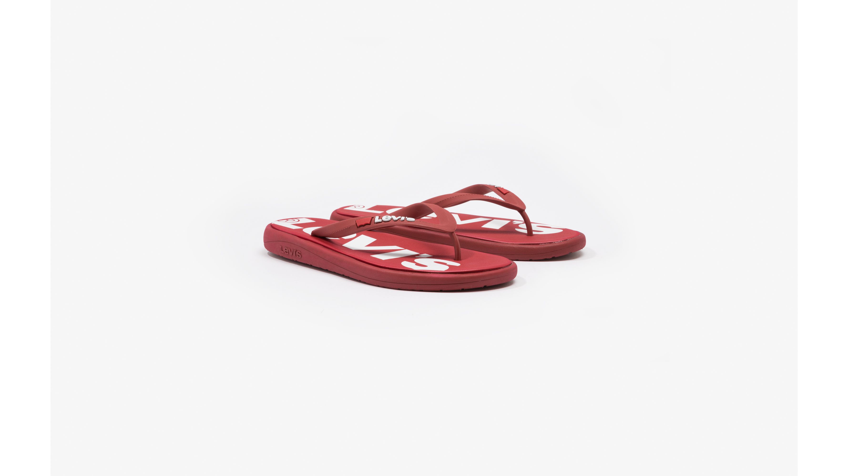 Levi flip flops womens on sale