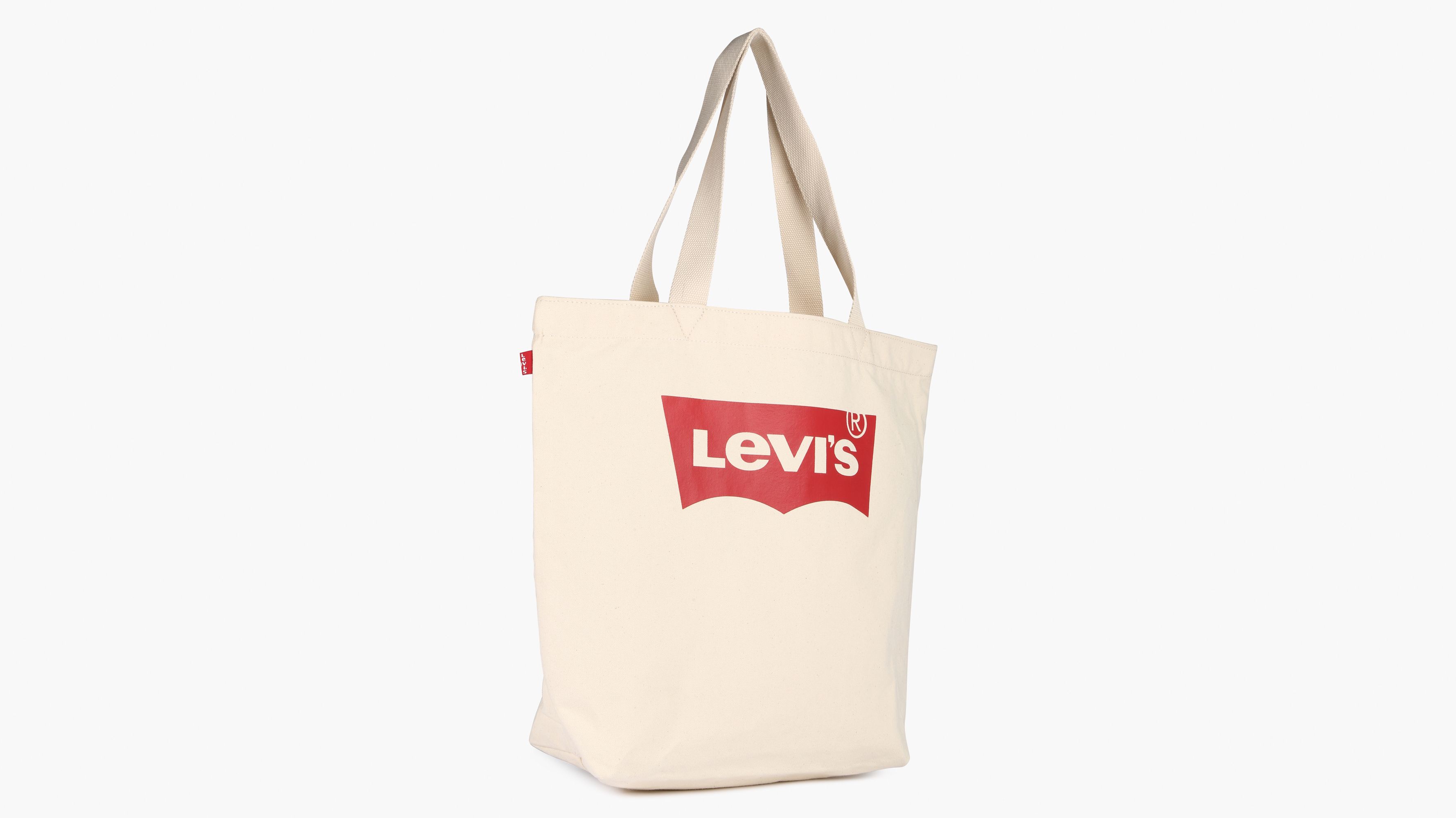 Levi's® Logo Tote Bag - White | Levi's® US