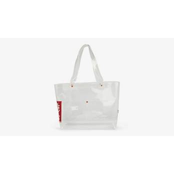 Levi's® Icon Carryall Clear Tote Bag - White