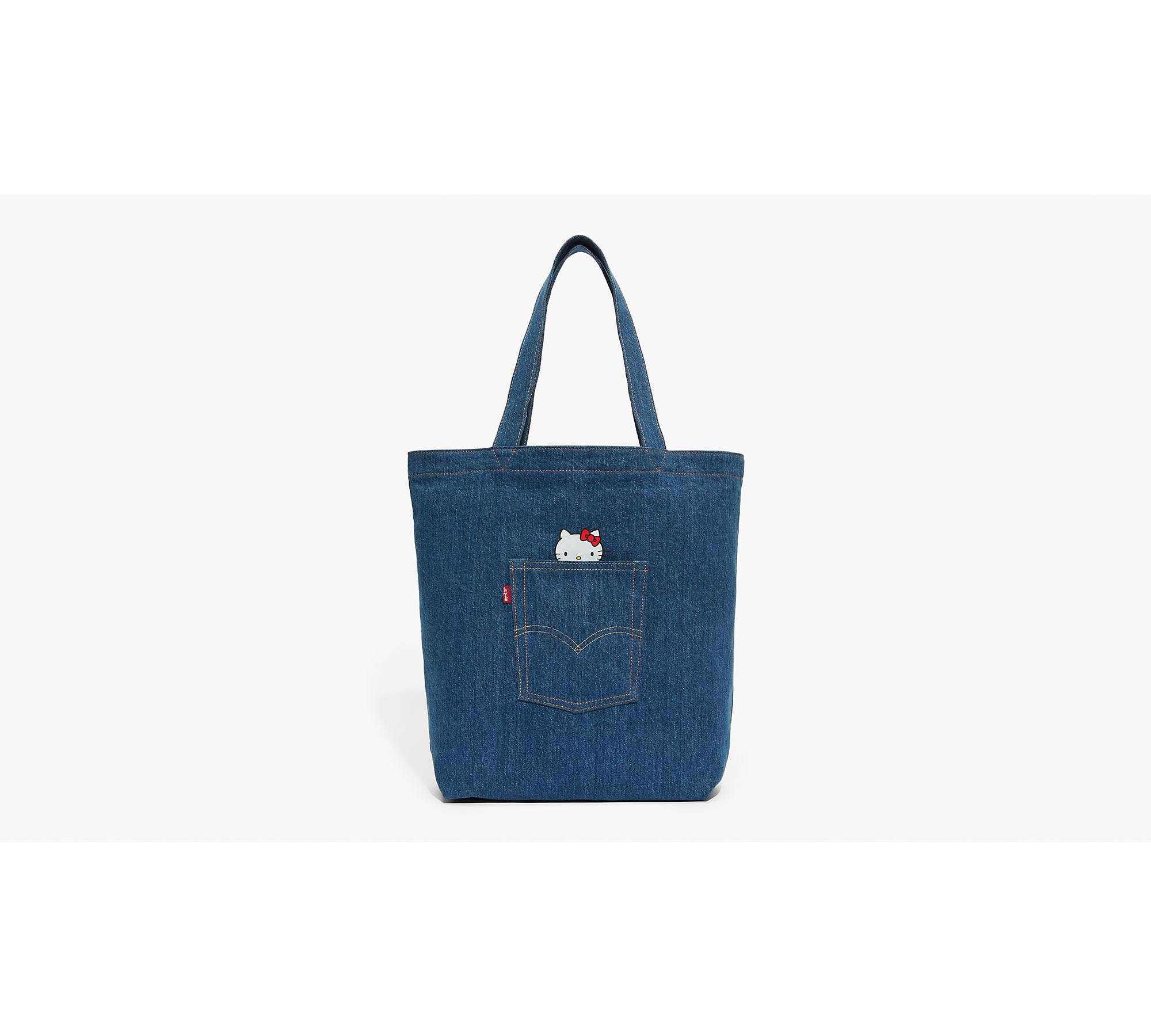 Levi's® X Hello Kitty Denim Pocket Tote Bag - Medium Wash