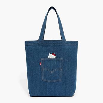 Levi's® x Hello Kitty Denim Pocket Tote Bag 1