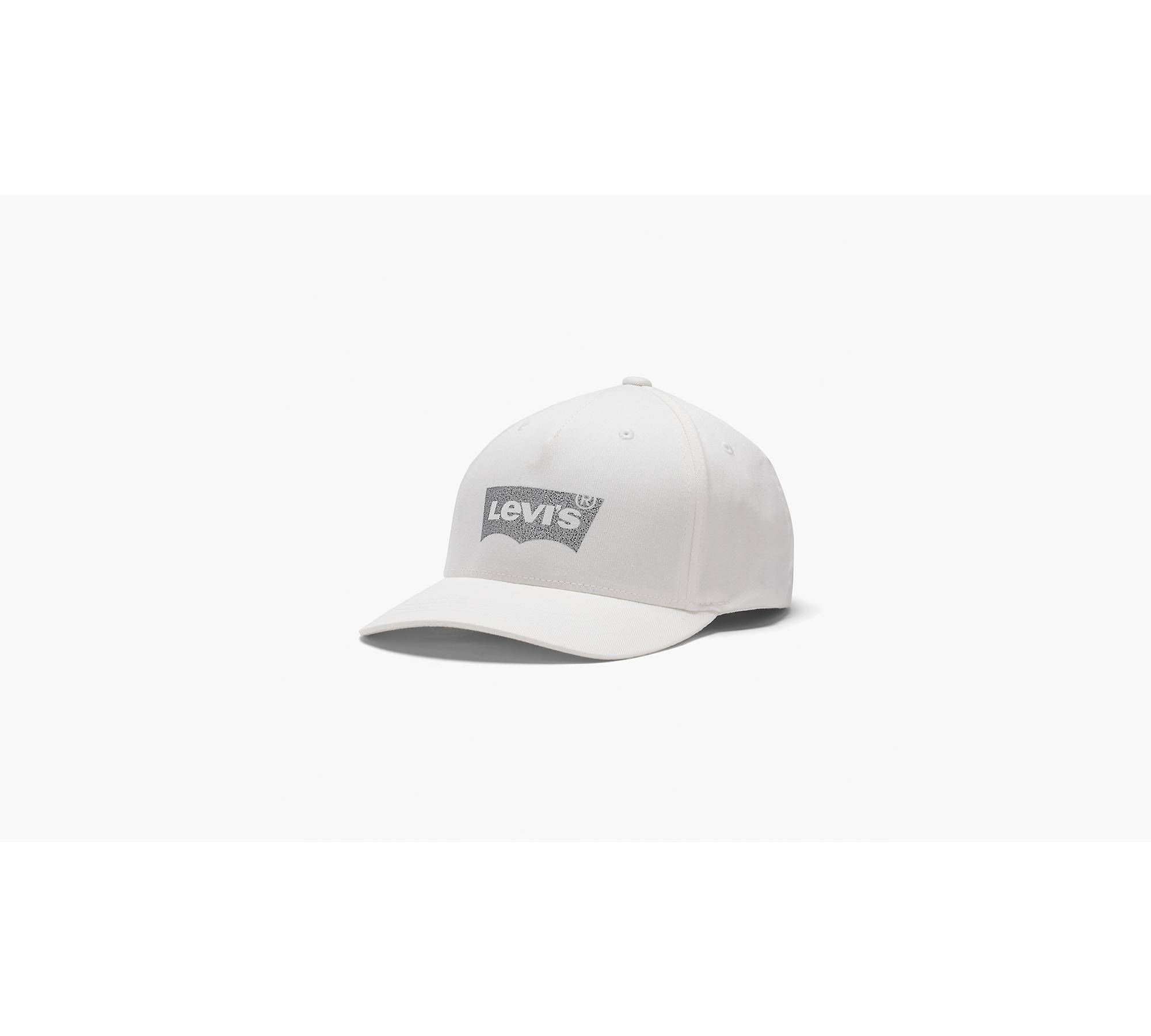 Levi’s® Logo Glitter Baseball Hat - White | Levi's® US