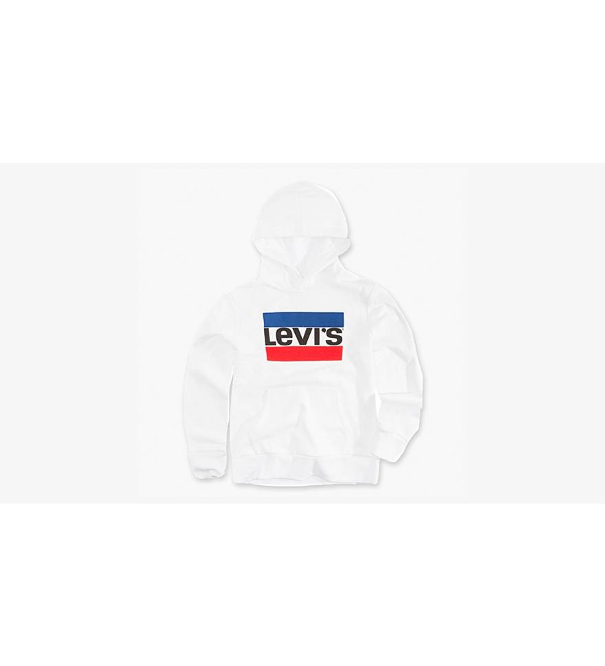 Little Boys 4-7x Sportswear Graphic Sweatshirt - White | Levi's® US
