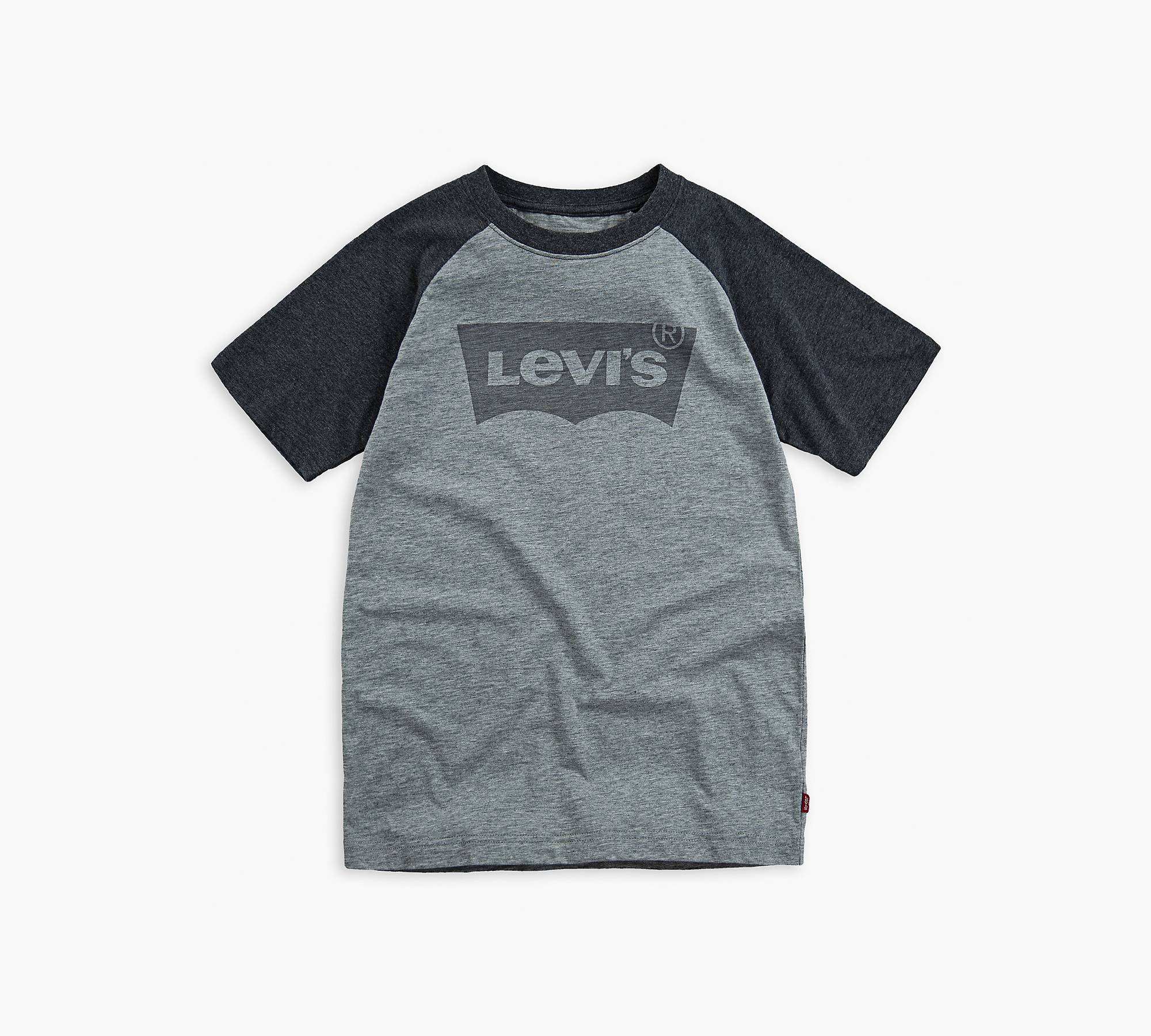 Big Boys Raglan Levi's® Logo Tee Shirt 1