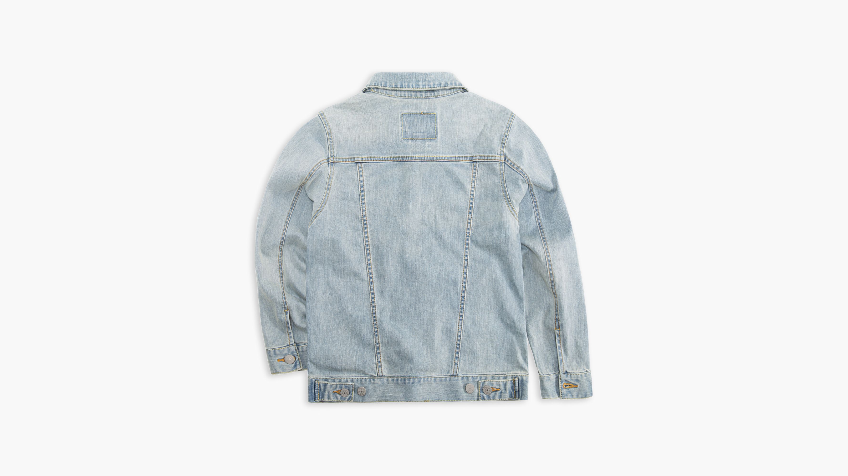 Big Boys S-xl Stretch Denim Trucker Jacket - Light Wash | Levi's® US