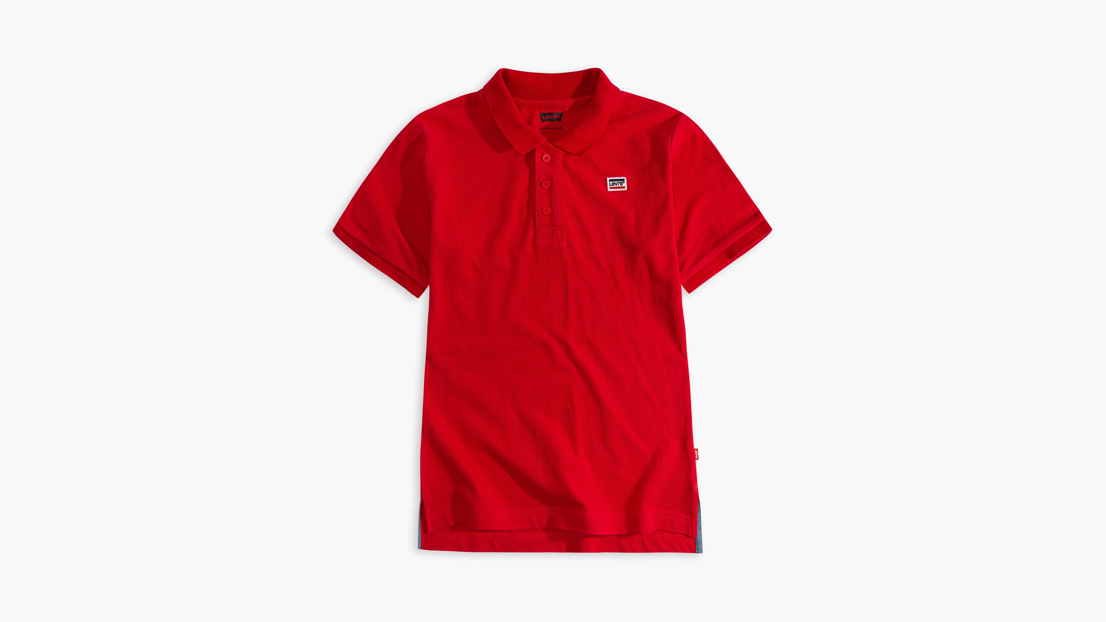 Big Boys Levi's® Polo Shirt - Red 