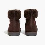 Honey Sherpa Ankle Booties 4