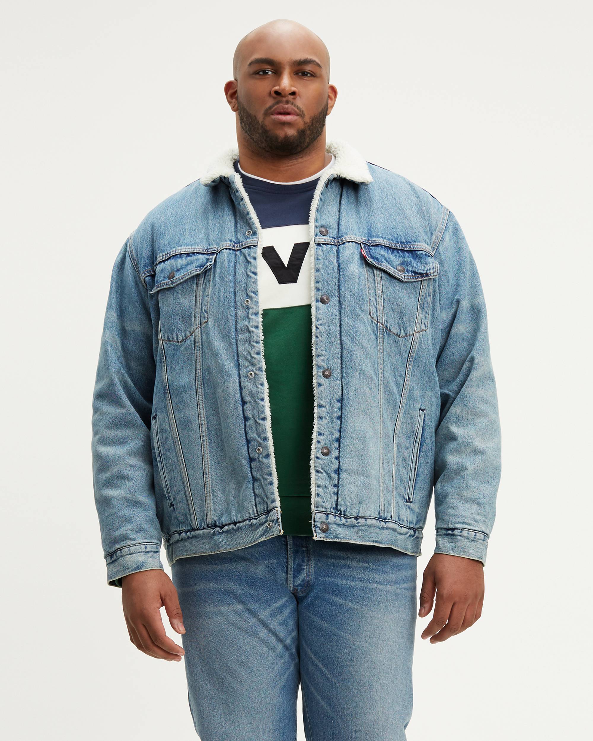 The Sherpa Trucker Jacket (Big & Tall) 1