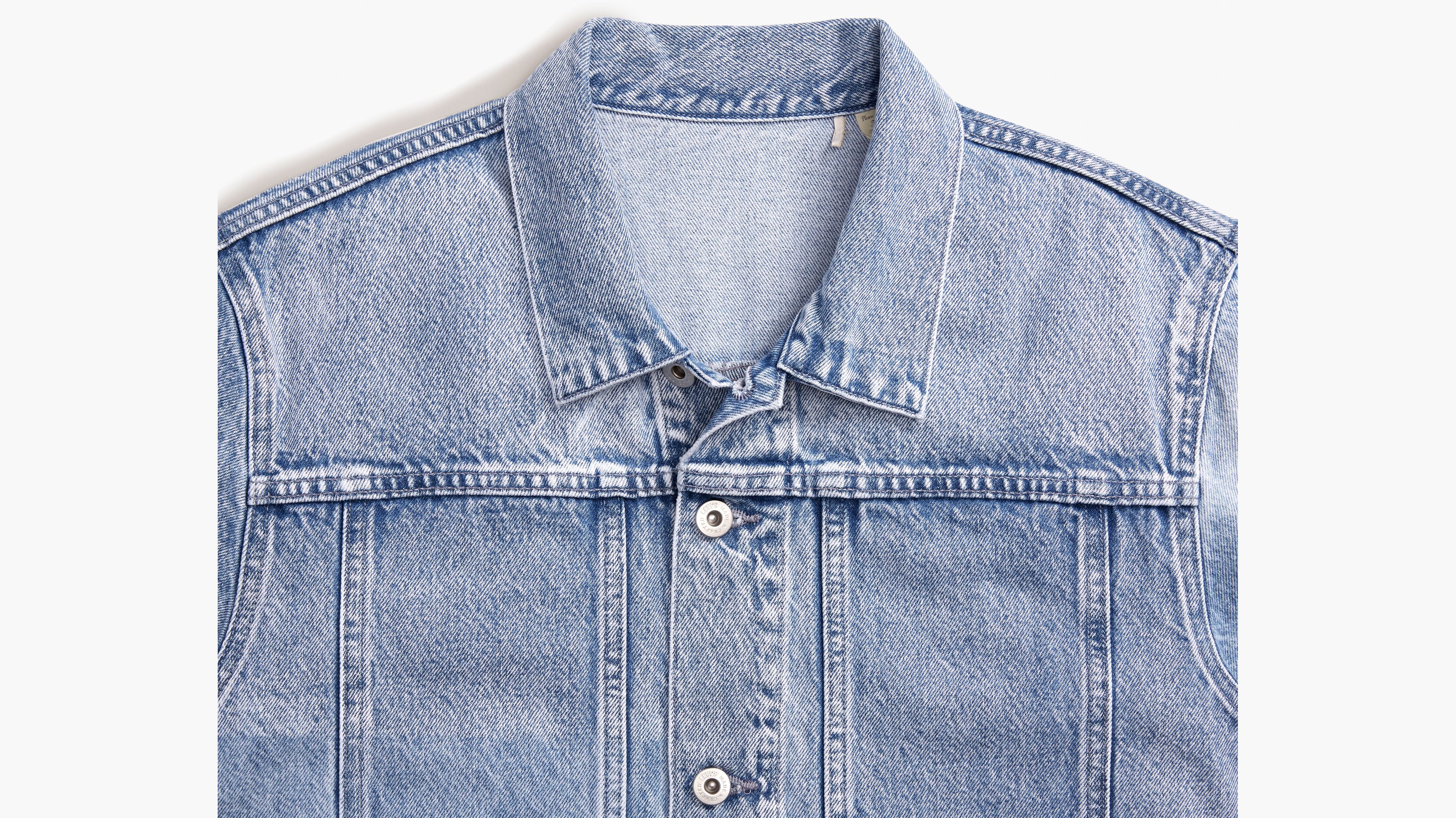 【BRICK】LUKE IV DEINM TRUCKER Type 4 Trucker Jacket - Light Wash | Levi's® CA