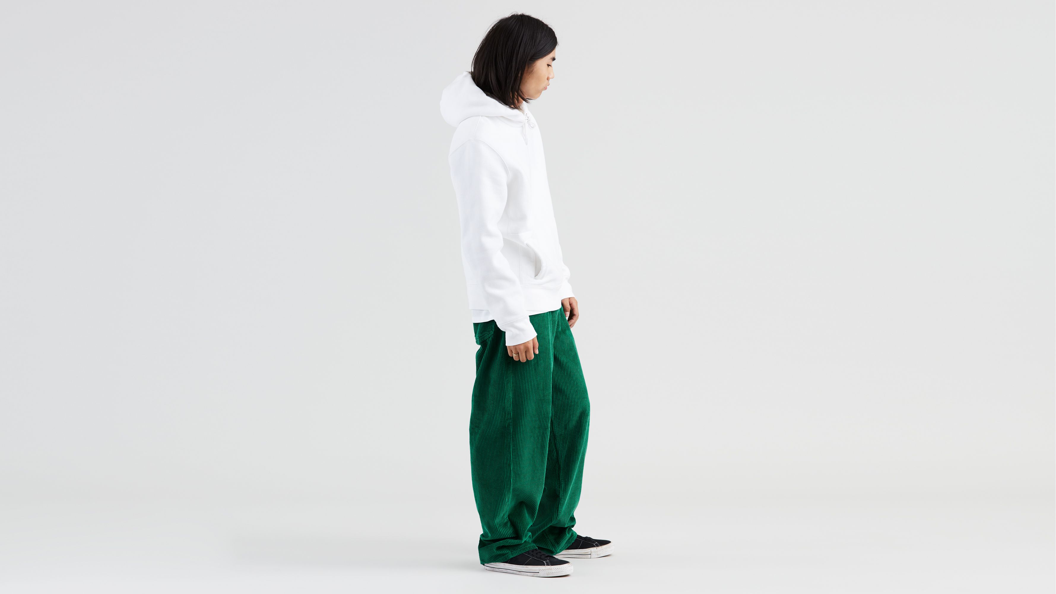 Levi's® Silvertab Corduroy Pants - Green | Levi's® US