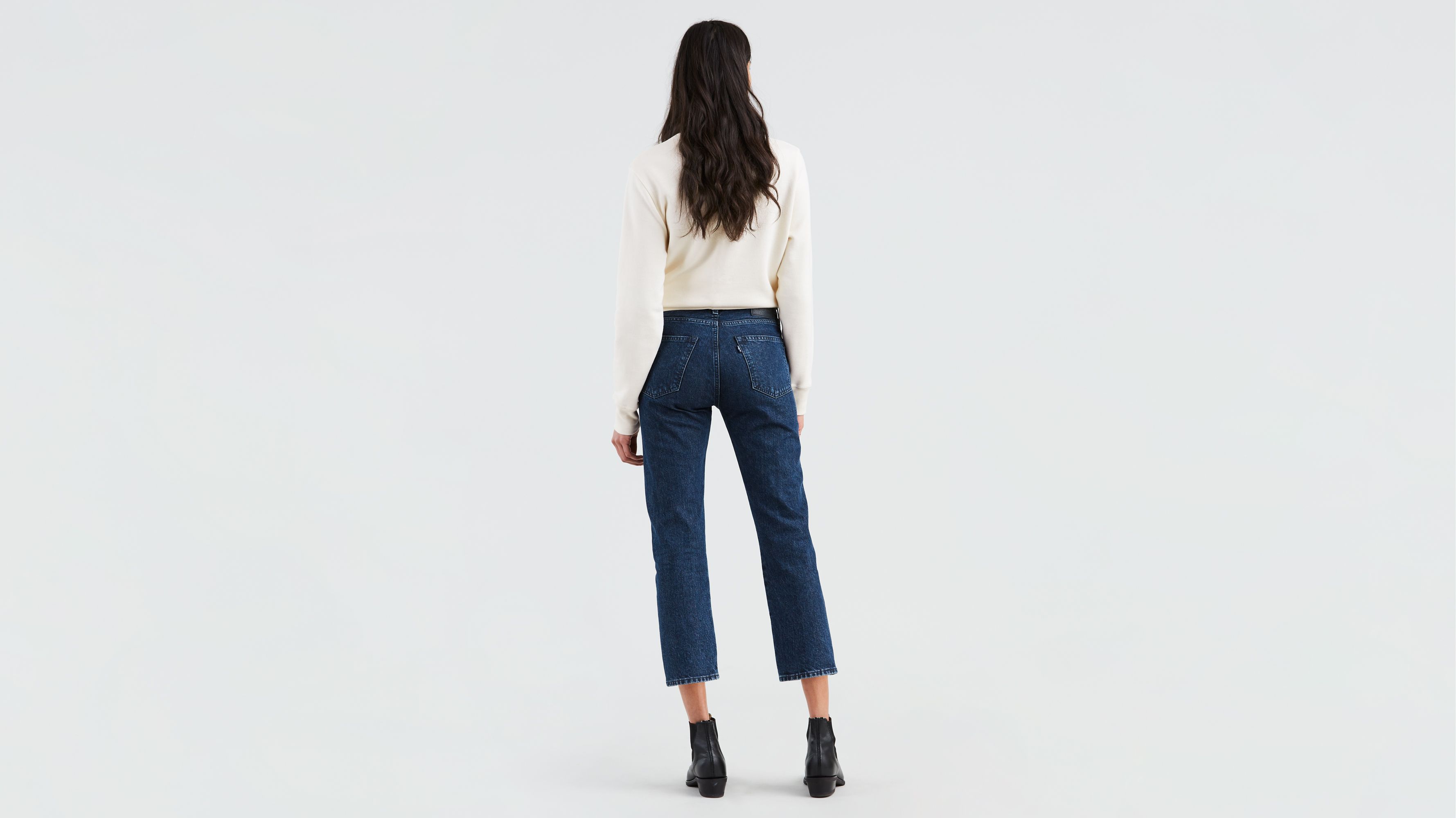 Straight Crop Women's Jeans - Light Wash | Levi's® CA