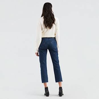 Straight Crop Women's Jeans 3