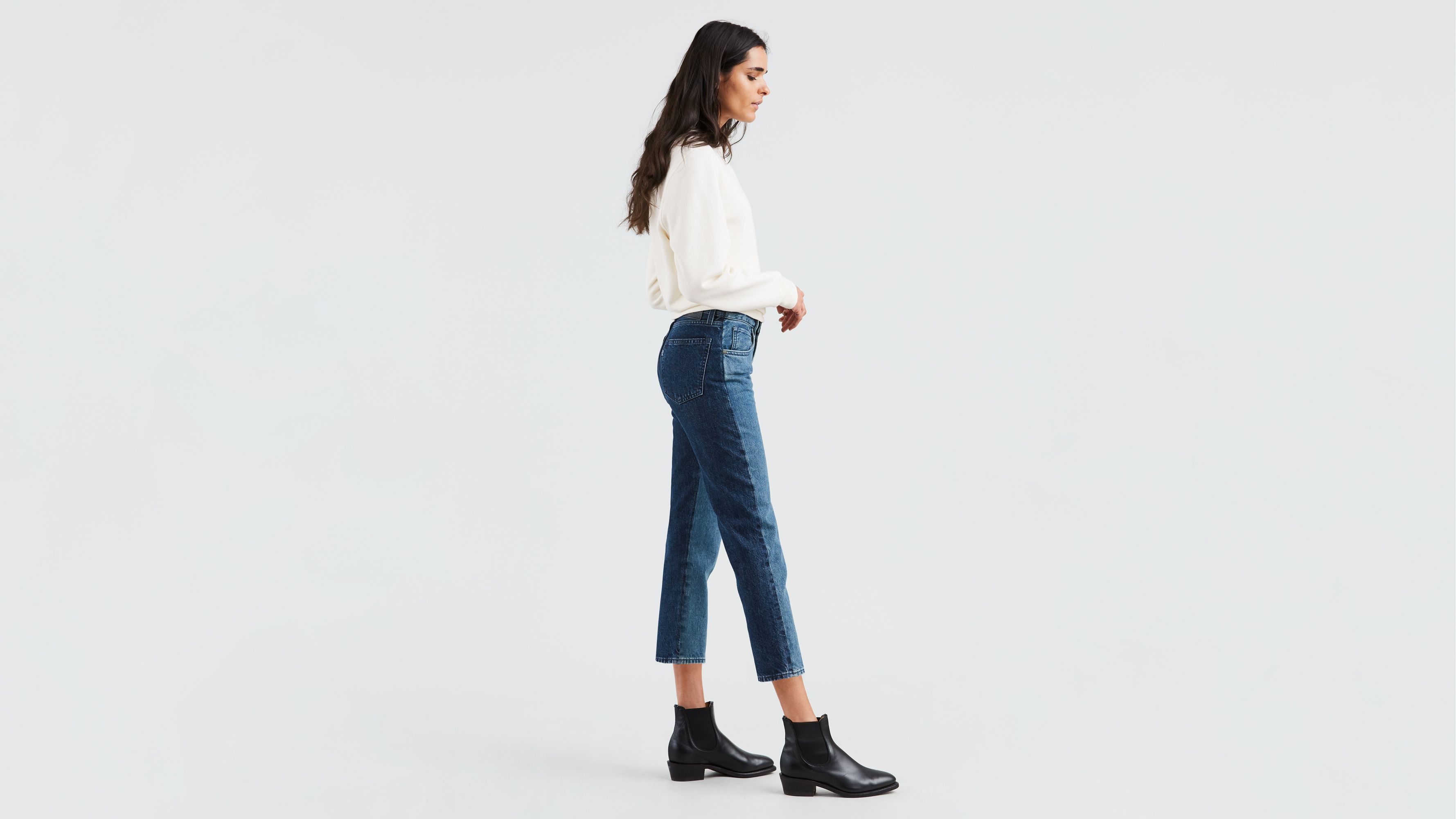 Straight Crop Women's Jeans - Light Wash | Levi's® CA